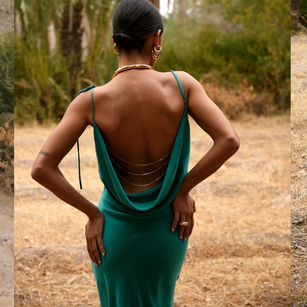 RAT & BOA - OPHELIA DRESS GREEN